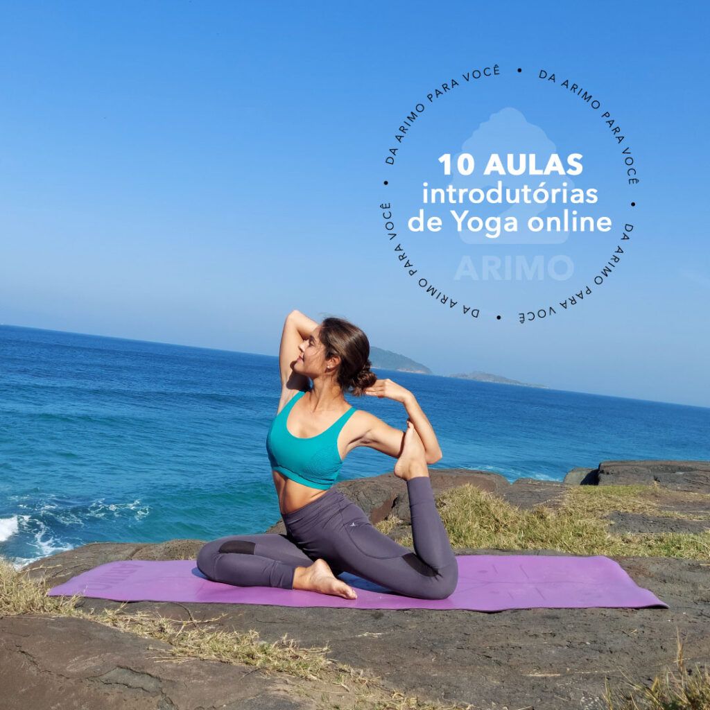 Imagem ilustrativa do texto "Alinhando corpo e mente: Cinco asanas do Yoga para melhorar sua postura" publicado no blog da Arimo.