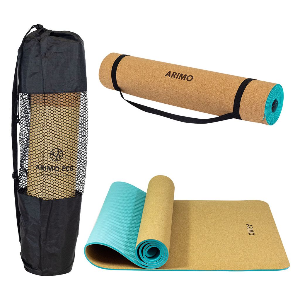 Arimo Eco Tapete de Yoga Cortiça TPE