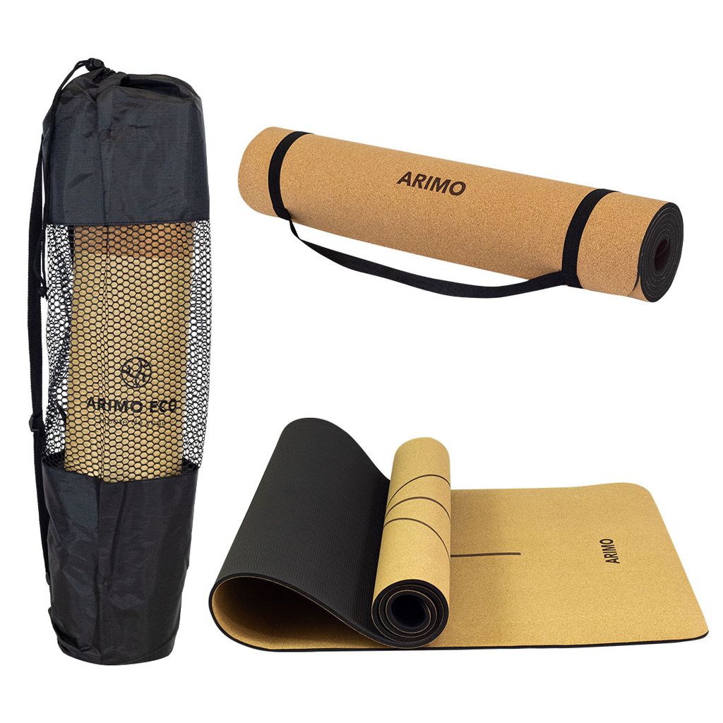 Arimo Eco Tapete de Yoga Cortiça TPE