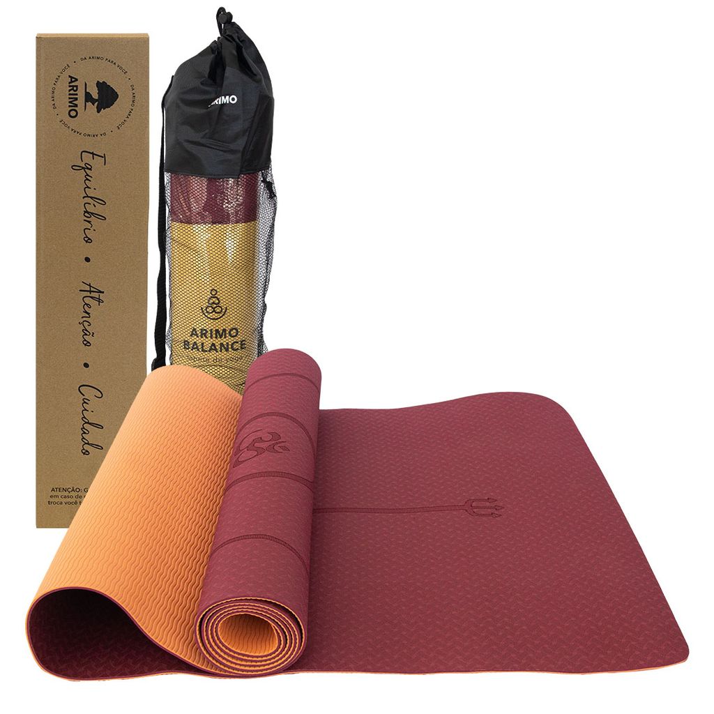 Arimo Balance Slim Tapete de Yoga TPE 4 mm