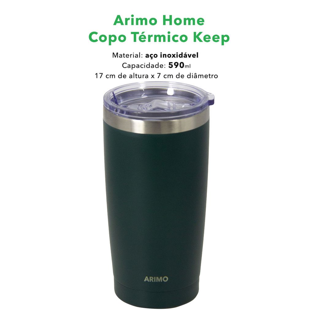 Arimo Home Copo Térmico Keep 590 ml