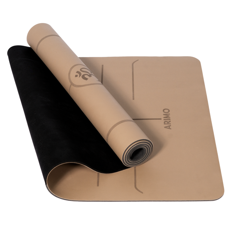 Arimo Pro Tapete de Yoga Fibra de Coco + PU