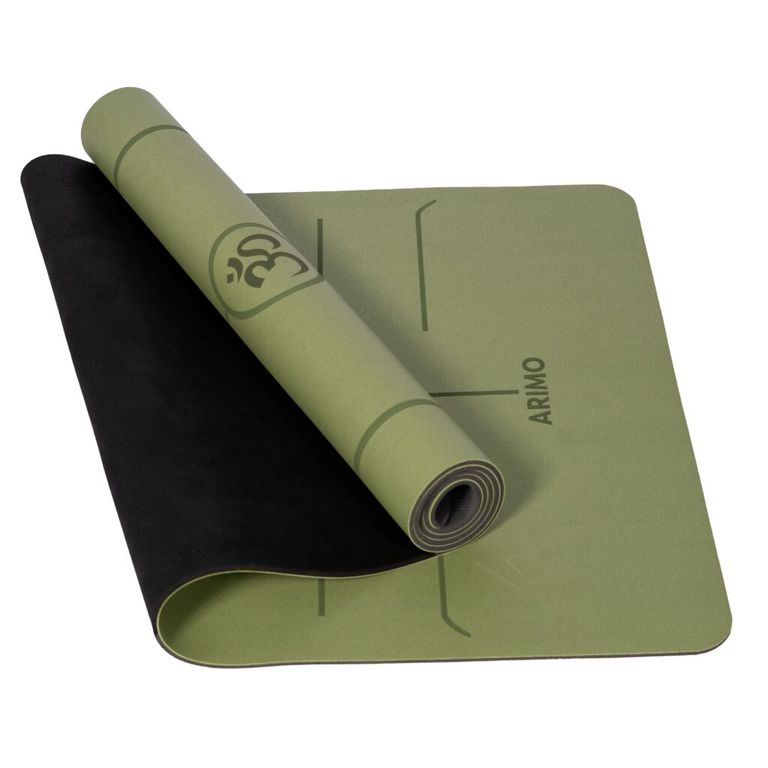 Arimo Pro Tapete de Yoga Fibra de Coco + PU